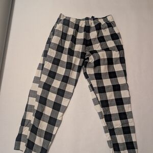 Stars Above Monochrome Checkered Pants